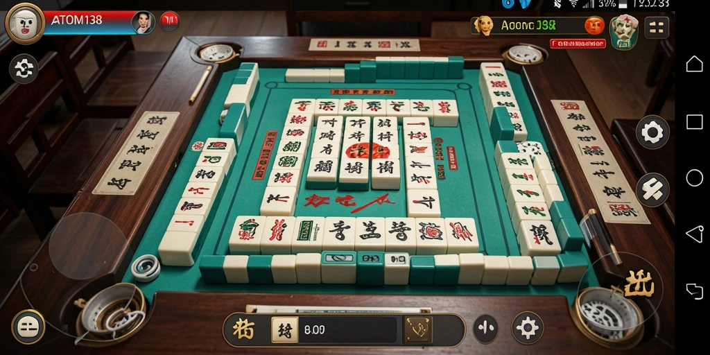 Tampilan gameplay ATOM138 yang menarik dan seru.