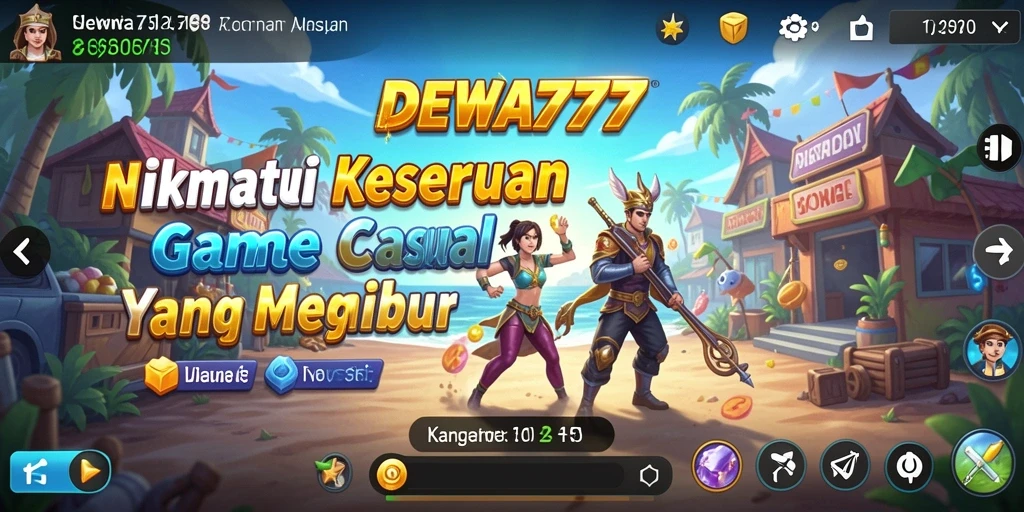 Tampilan gameplay DEWA777 yang menarik dan menghibur.