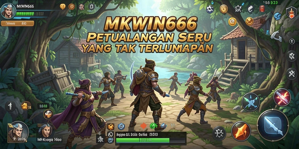 Tampilkan gameplay seru dalam dunia petualangan MKWIN666.