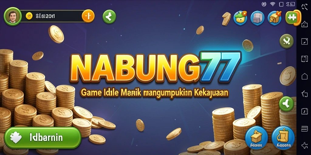 Tampilan gameplay NABUNG77 yang seru dan menarik.